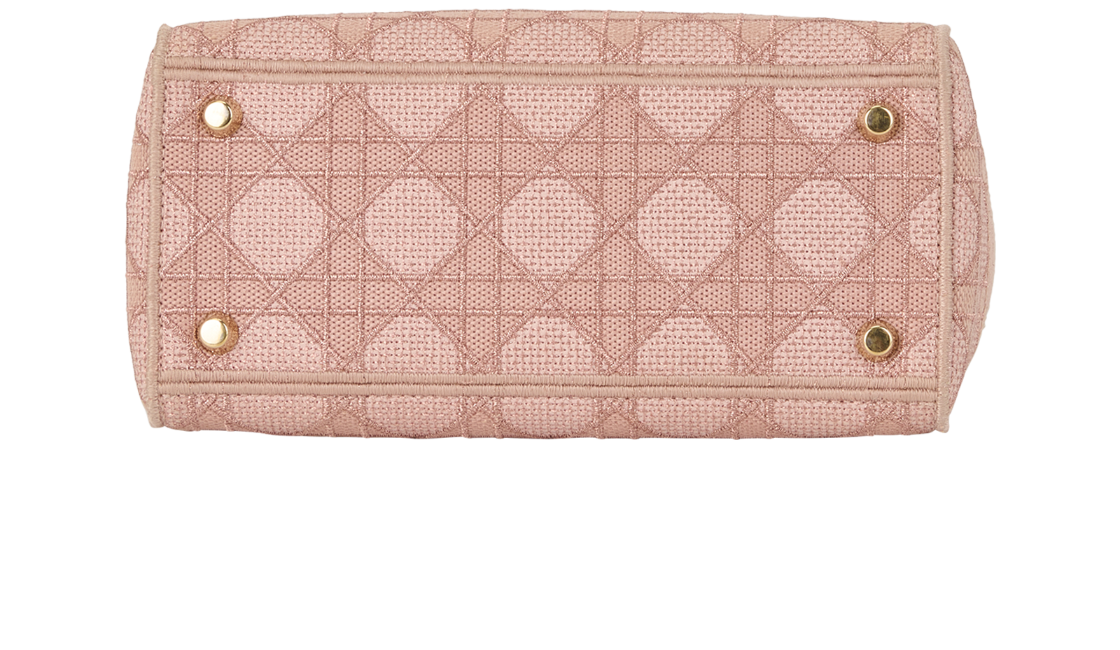 Medium Lady D-Lite, &pound;1,900, Handbags, Pink, Fabric, Top view